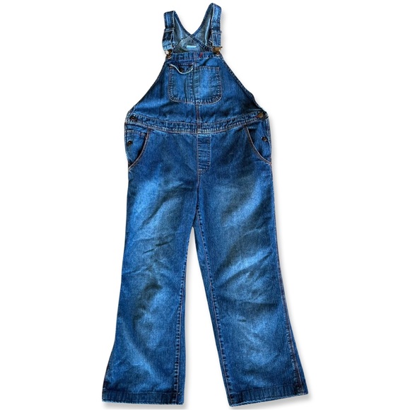 Maternity Overalls Soft & Comfy Size Small Petite Blue Denim Adjustable - Picture 1 of 3